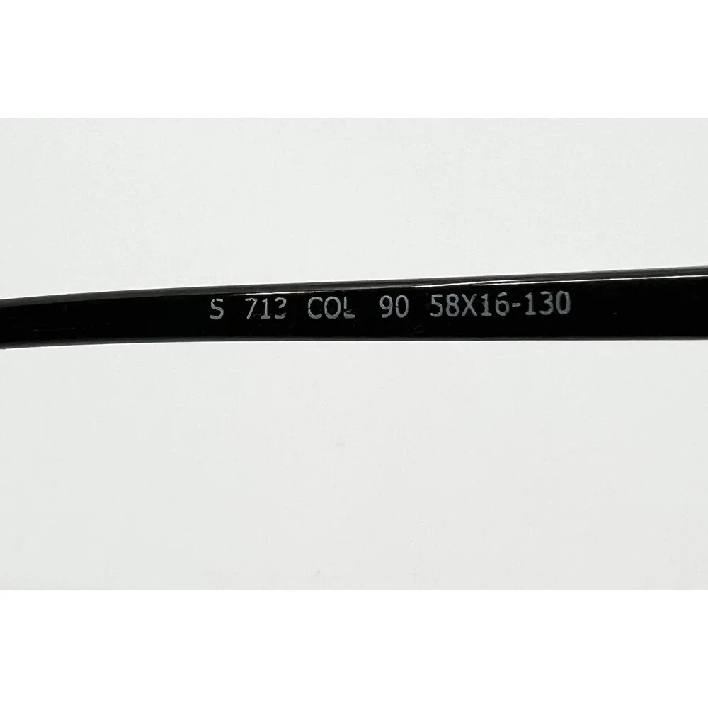 St. Moritz Eyeglass Frames Womens Black Oversized S 713 58-16-130